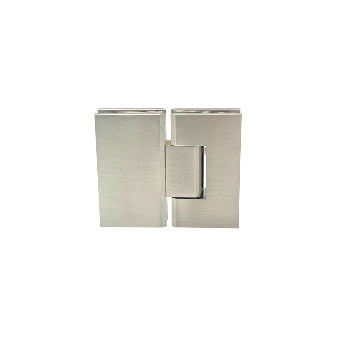 Porto Heavy Duty Bevelled Glass To Glass 180° Shower Hinge