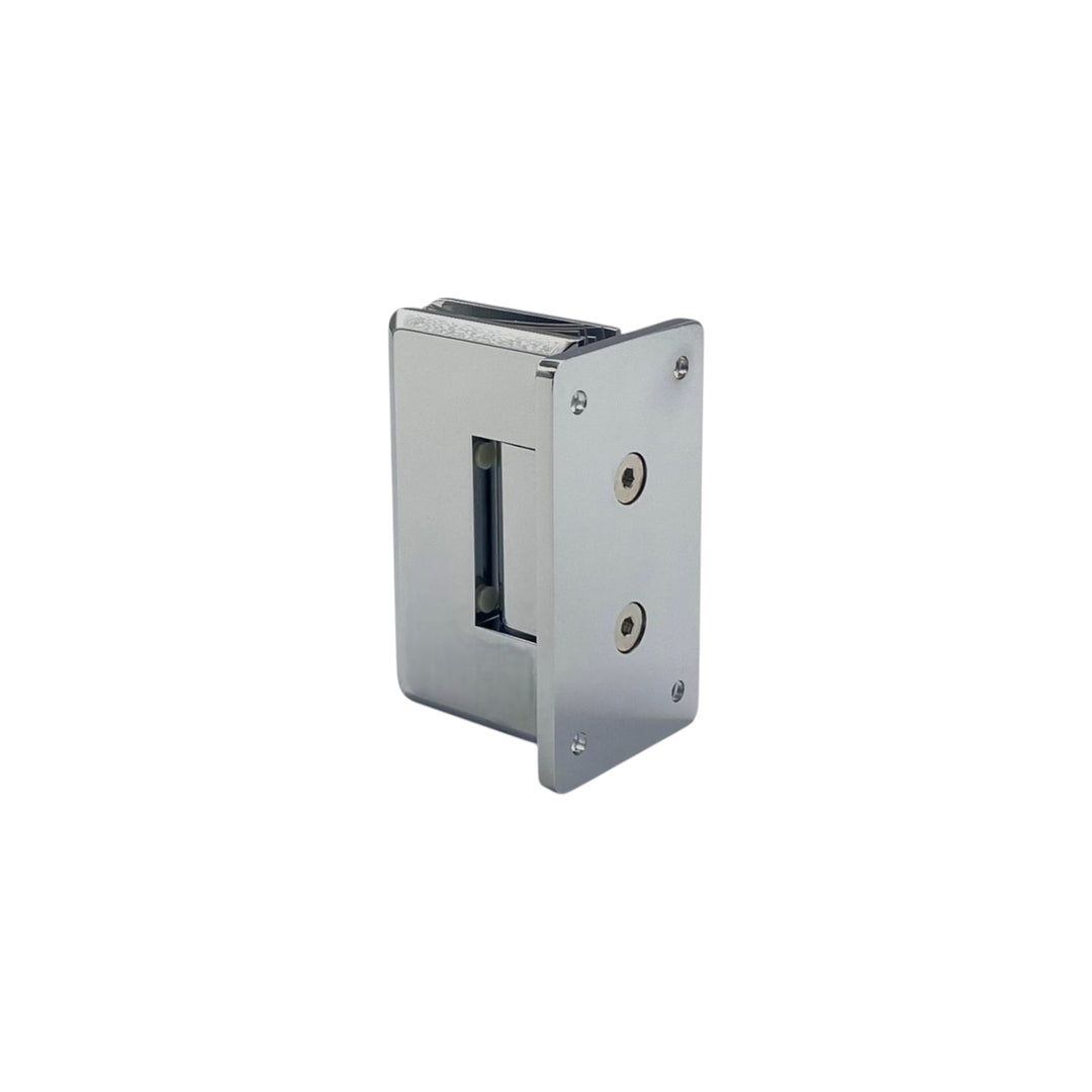 Heavy Duty Full Plate Wall To Glass 90° (SH-031HB)