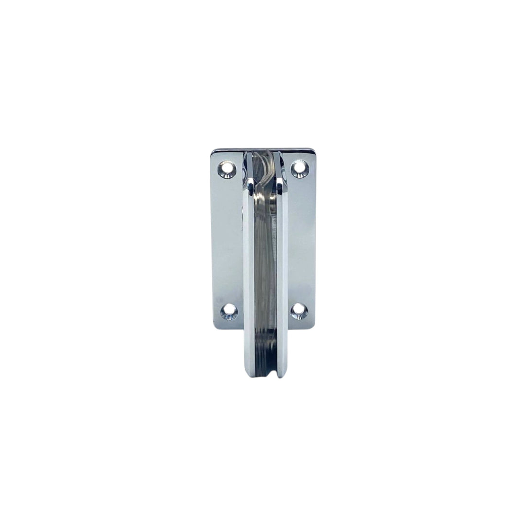 Heavy Duty Full Plate Wall To Glass 90° (SH-031HB)