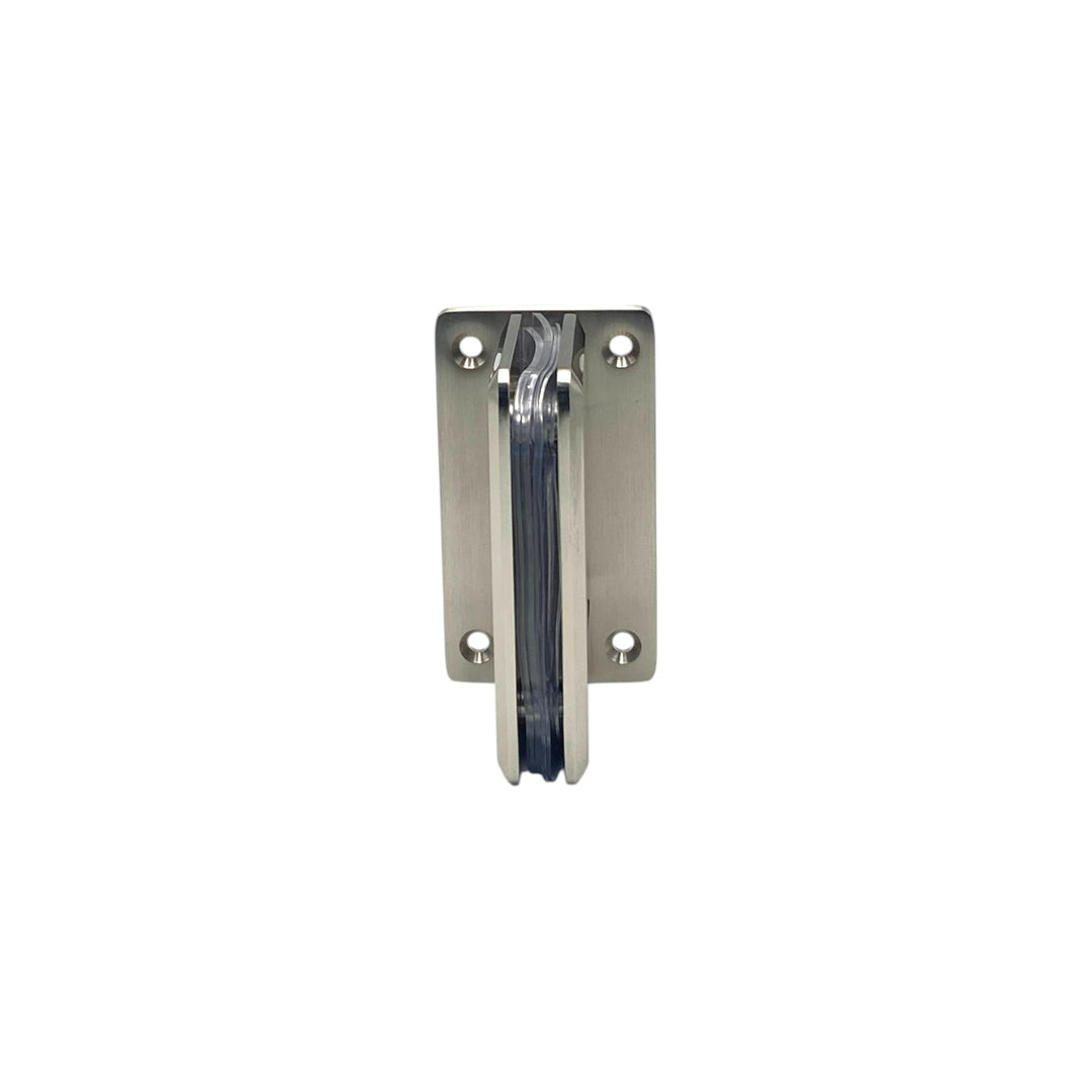 Heavy Duty Full Plate Wall To Glass 90° -