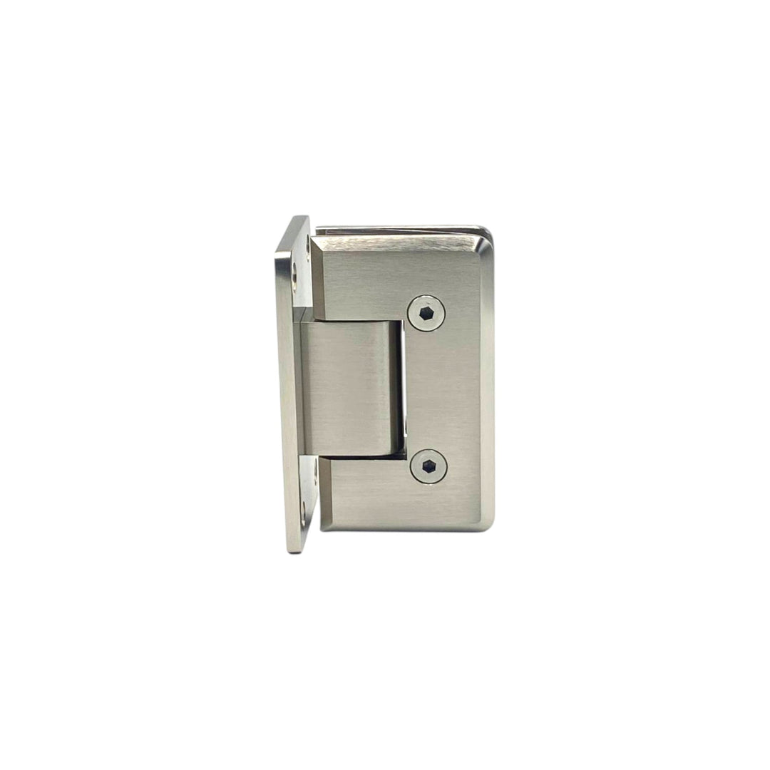 Valencia Heavy Duty Full Plate Wall To Glass 90° Shower Hinge