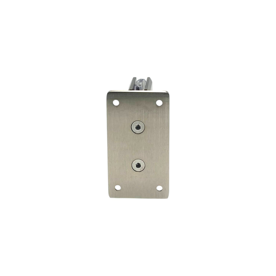 Heavy Duty Full Plate Wall To Glass 90° -