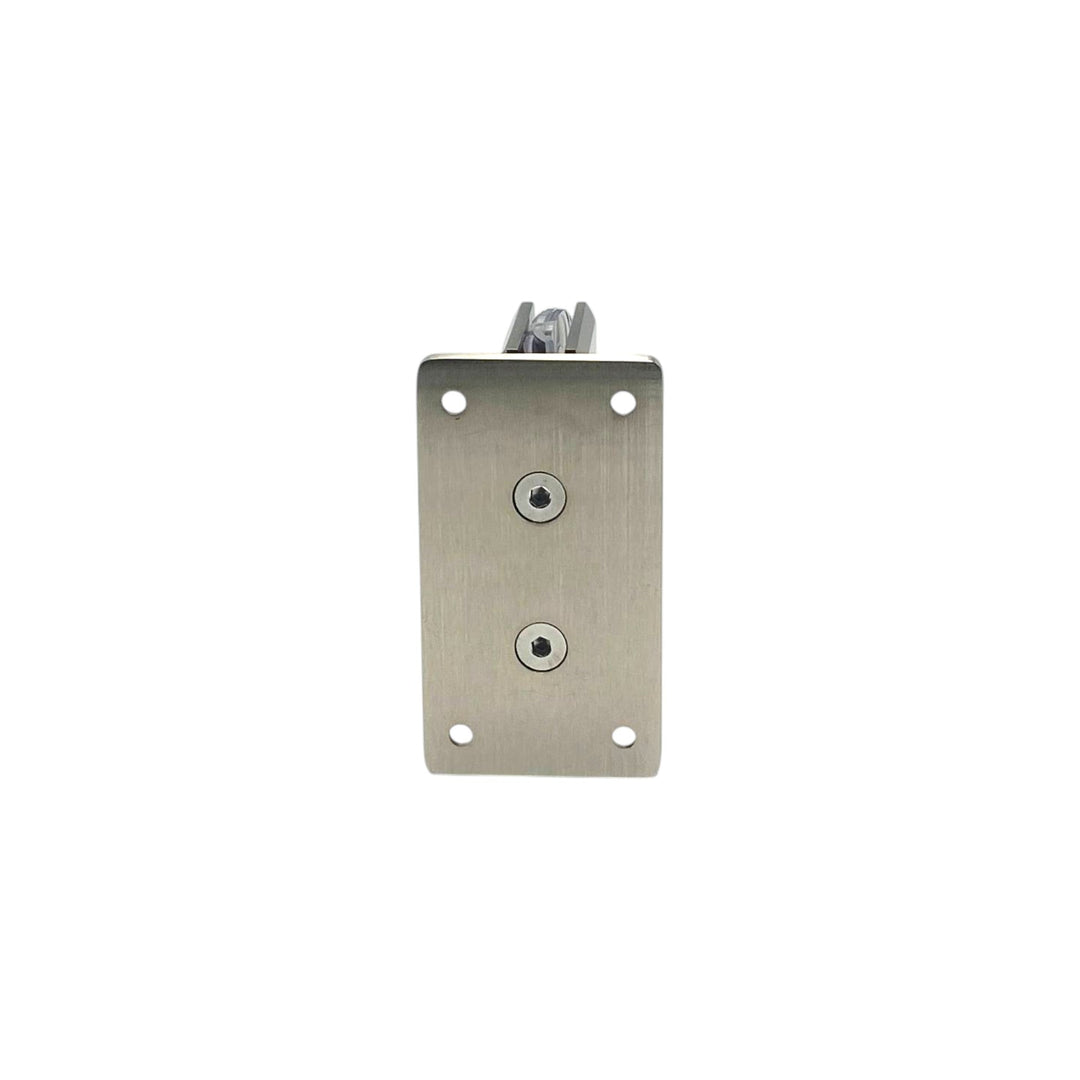 Valencia Heavy Duty Full Plate Wall To Glass 90° Shower Hinge