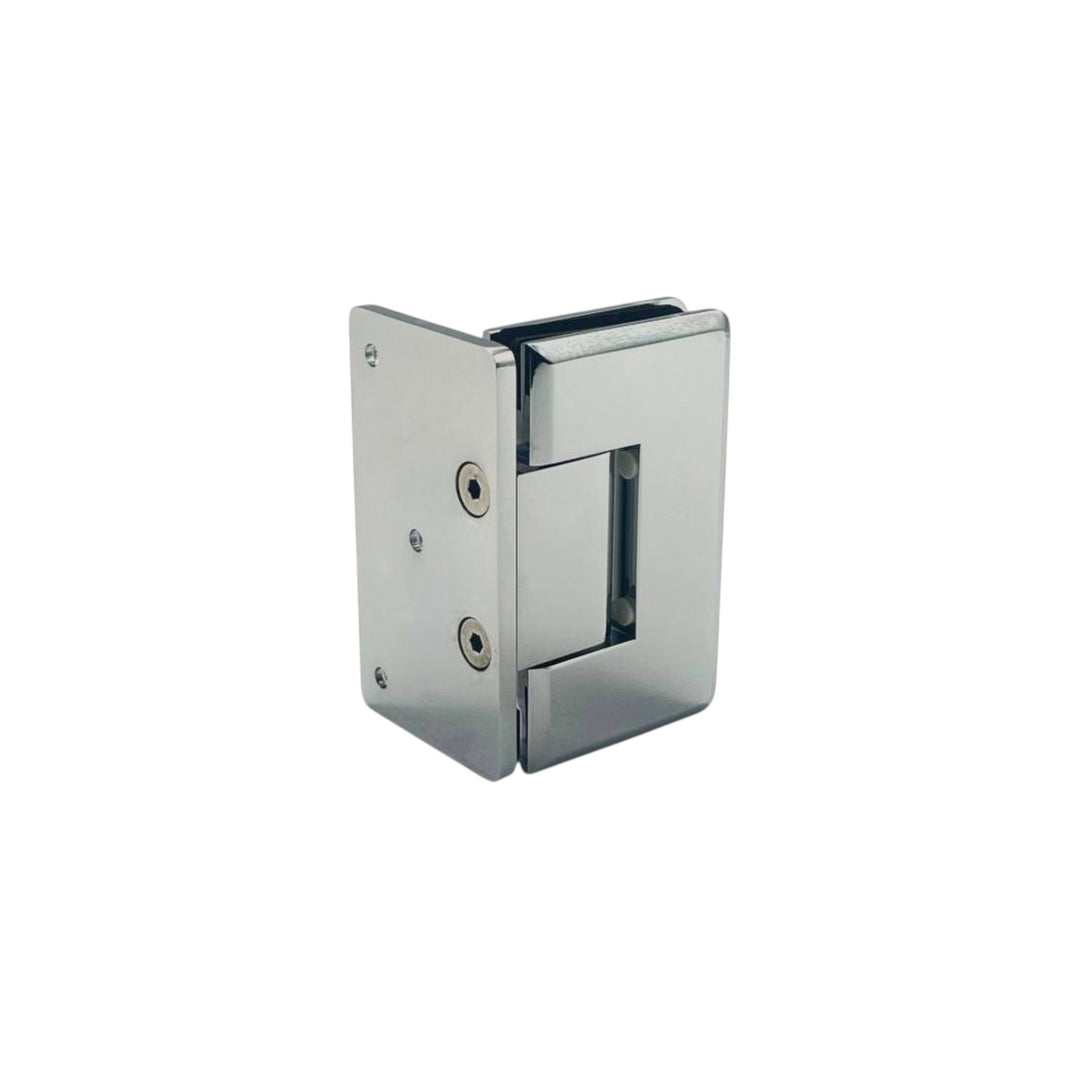 Valencia Heavy Duty Offset Plate Wall To Glass 90° Shower Hinge