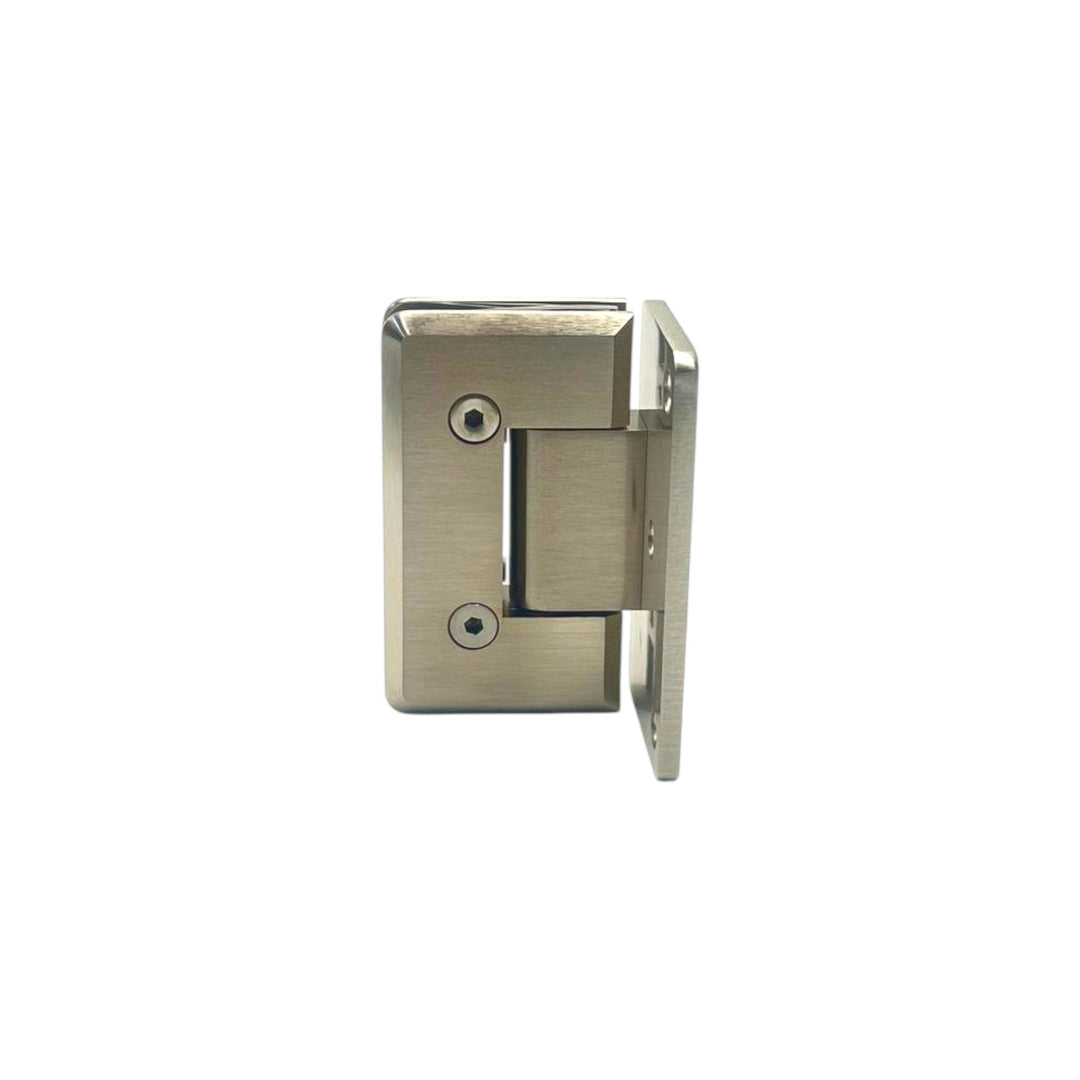 Valencia Heavy Duty Offset Plate Wall To Glass 90° Shower Hinge