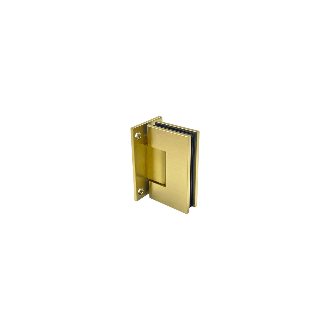 Small Square Full Plate Wall To Glass 90°