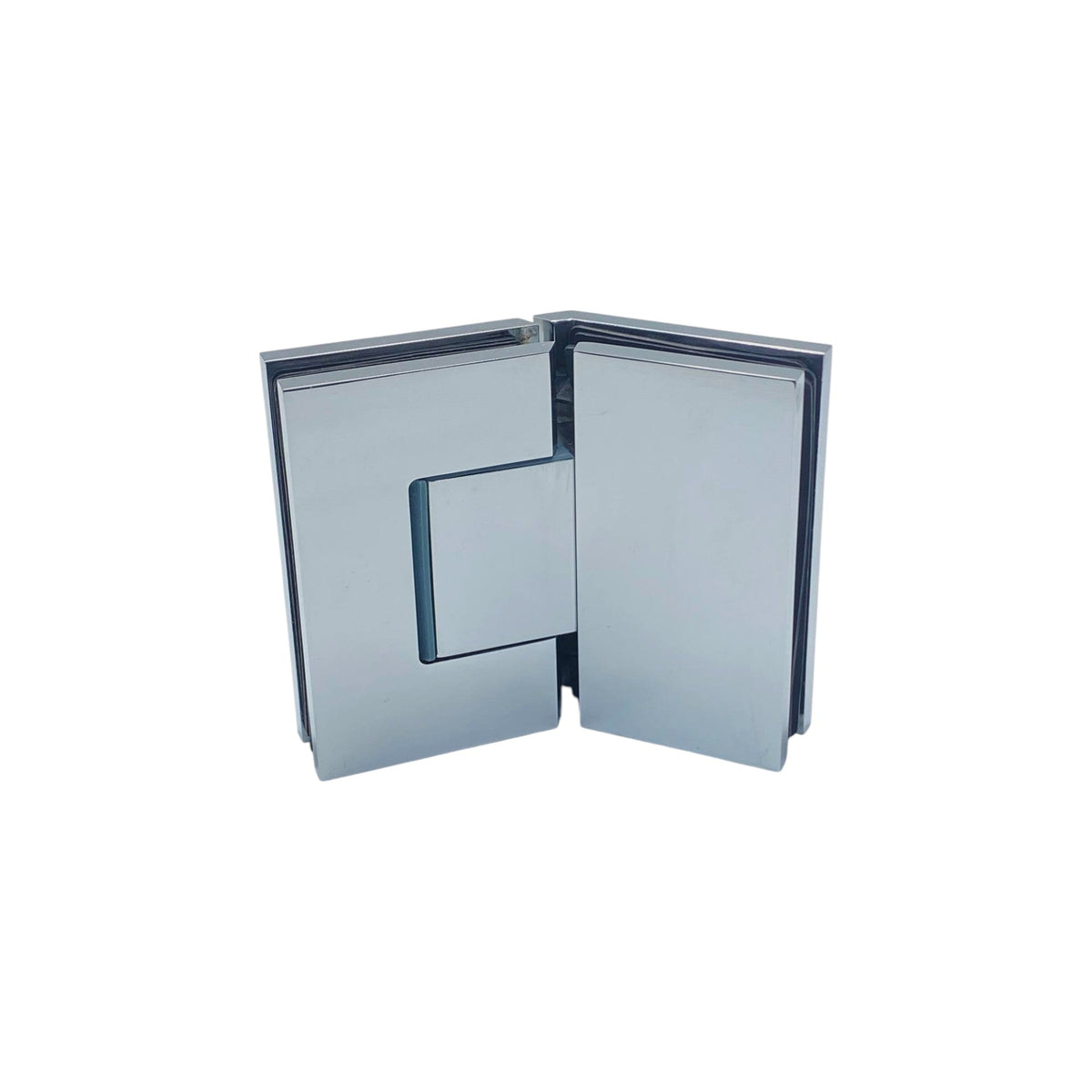 Iconic adjustable glass to glass 135° shower hinge
