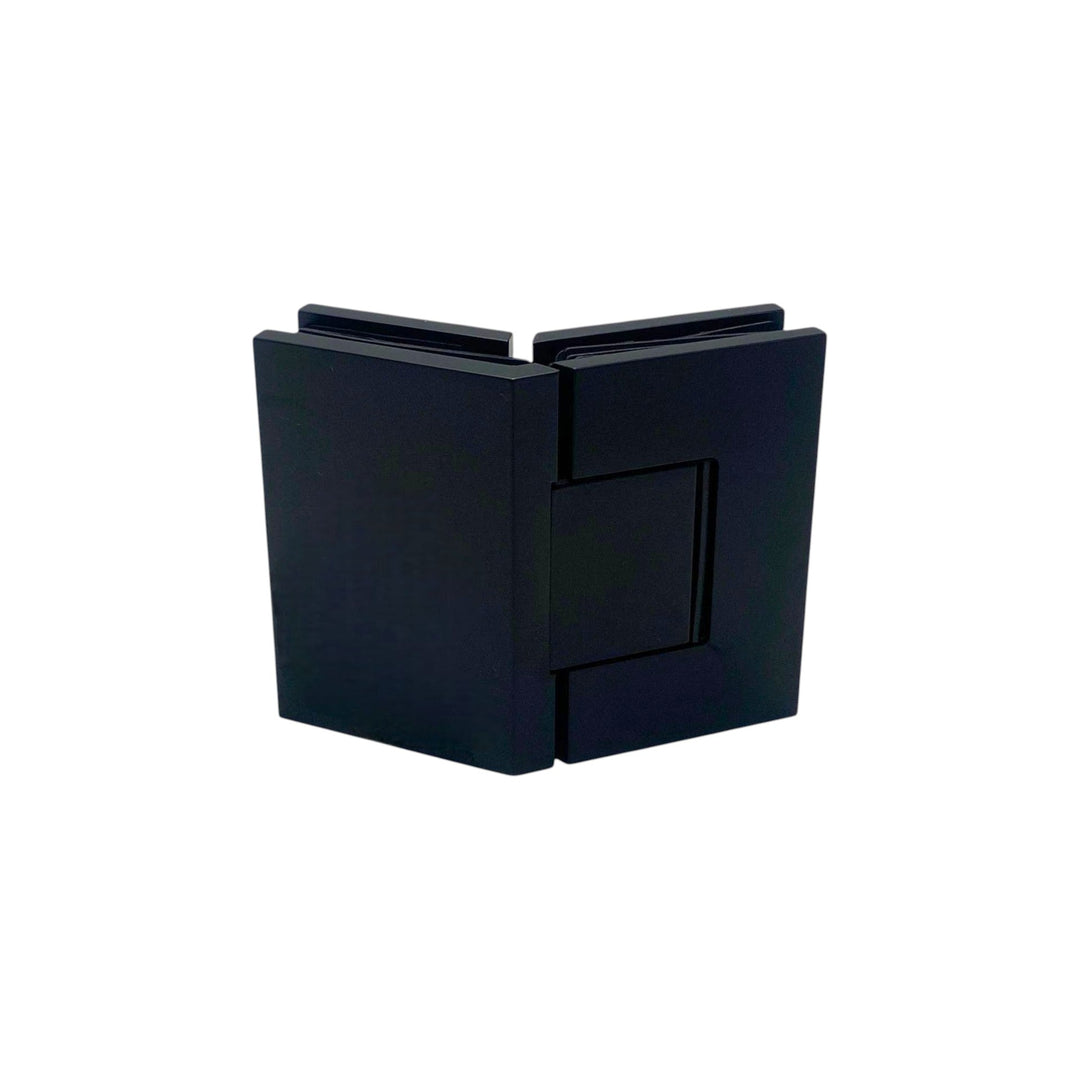 Adjustable Glass To Glass 135° Hinge with Cover Plate