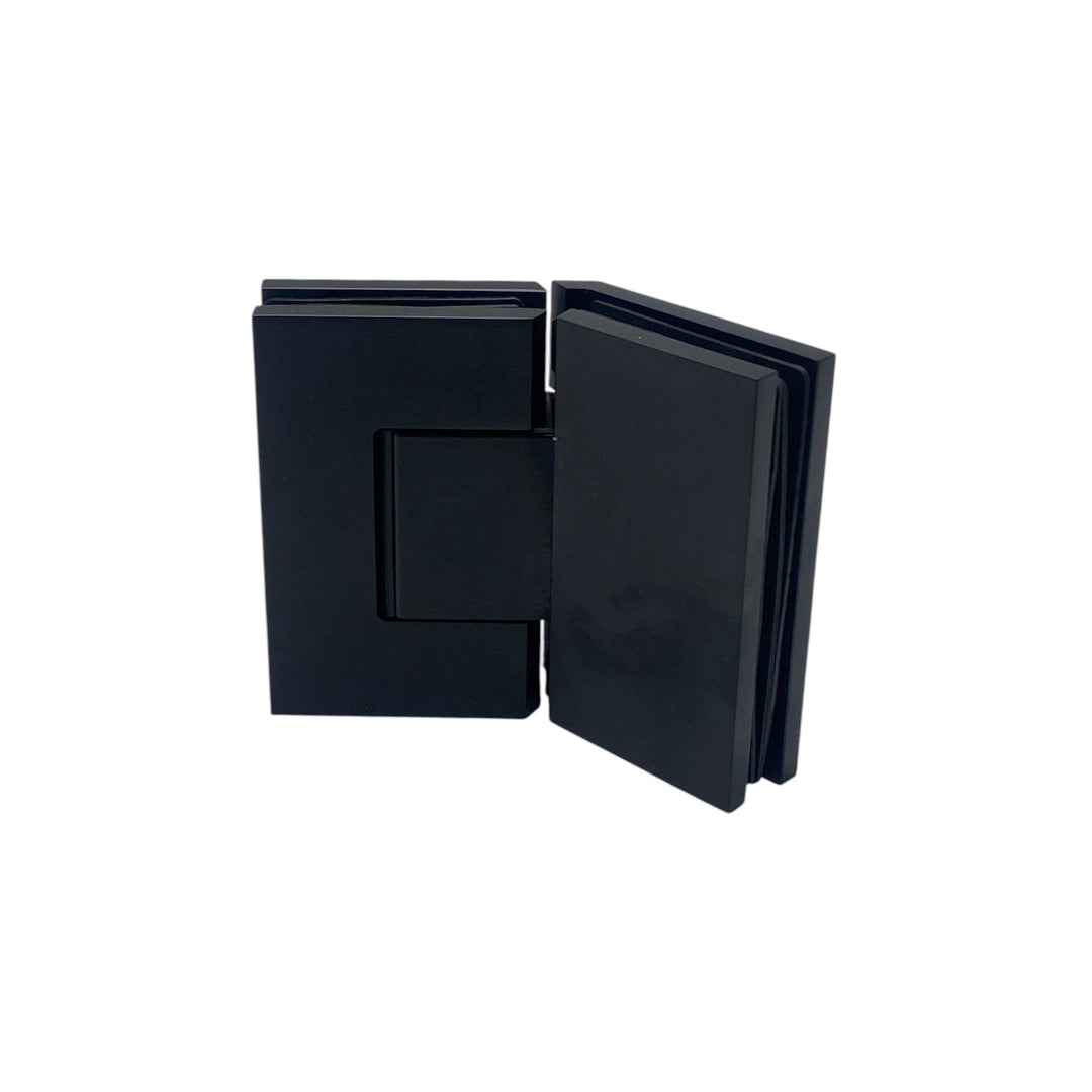 Adjustable Glass To Glass 135° Hinge with Cover Plate
