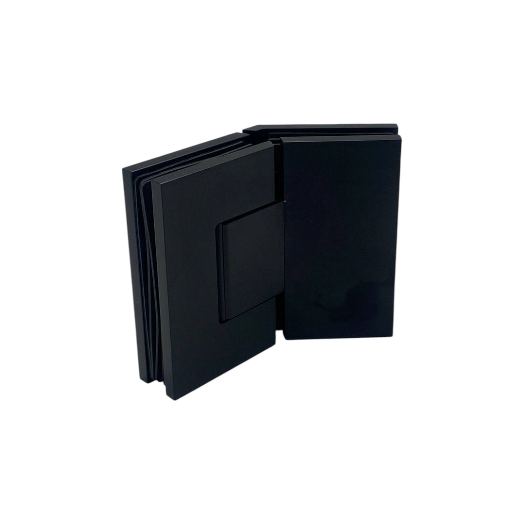 Adjustable Glass To Glass 135° Hinge with Cover Plate