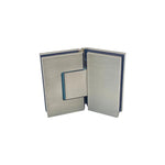 Load image into Gallery viewer, Adjustable Glass To Glass 135° Hinge with Cover Plate
