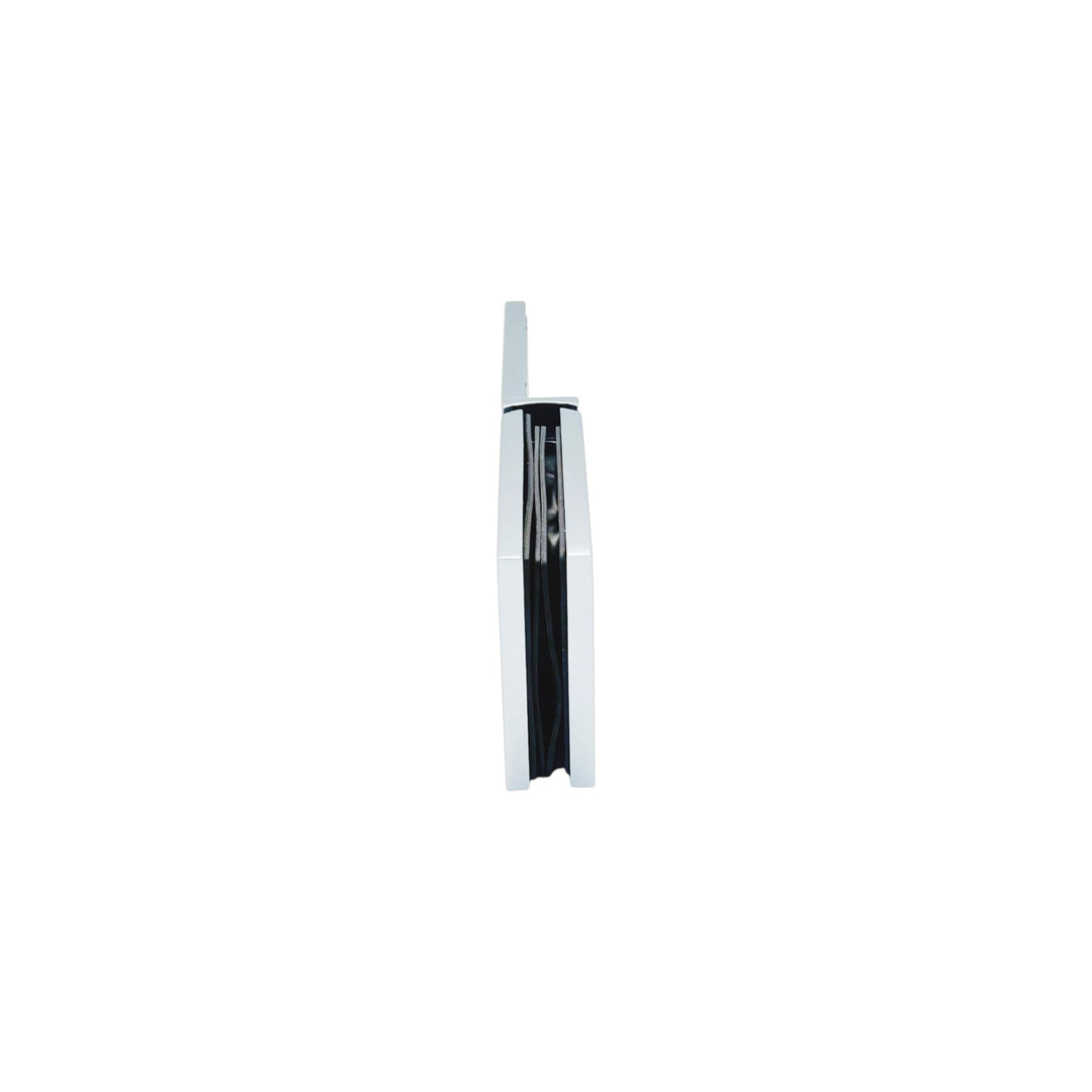 Adjustable Wall To Glass 180° Hinge with Cover Plate