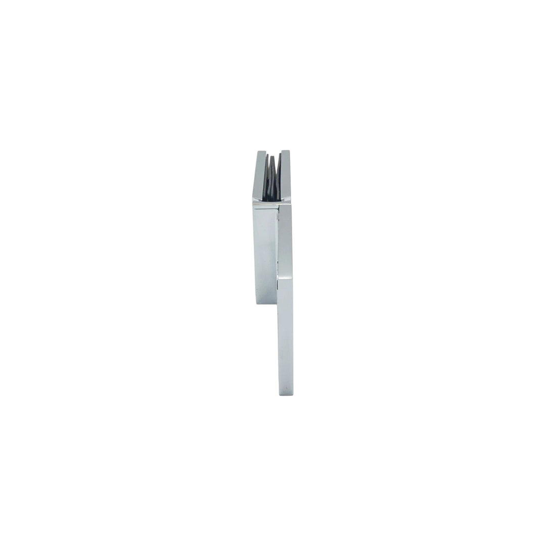Adjustable Wall To Glass 180° Hinge with Cover Plate