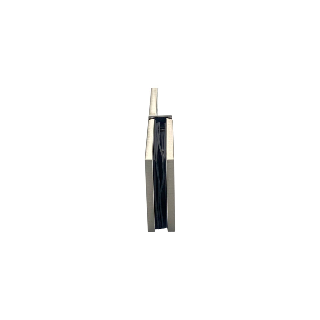 Adjustable Wall To Glass 180° Hinge with Cover Plate
