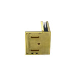 Load image into Gallery viewer, Adjustable Offset Plate Wall To Glass 90° Hinge with Cover
