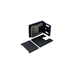 Load image into Gallery viewer, Adjustable Offset Plate Wall To Glass 90° Hinge with Cover
