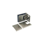 Load image into Gallery viewer, Adjustable Offset Plate Wall To Glass 90° Hinge with Cover
