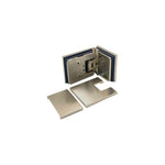 Load image into Gallery viewer, Adjustable Glass To Glass 90° Hinge with Cover Plate
