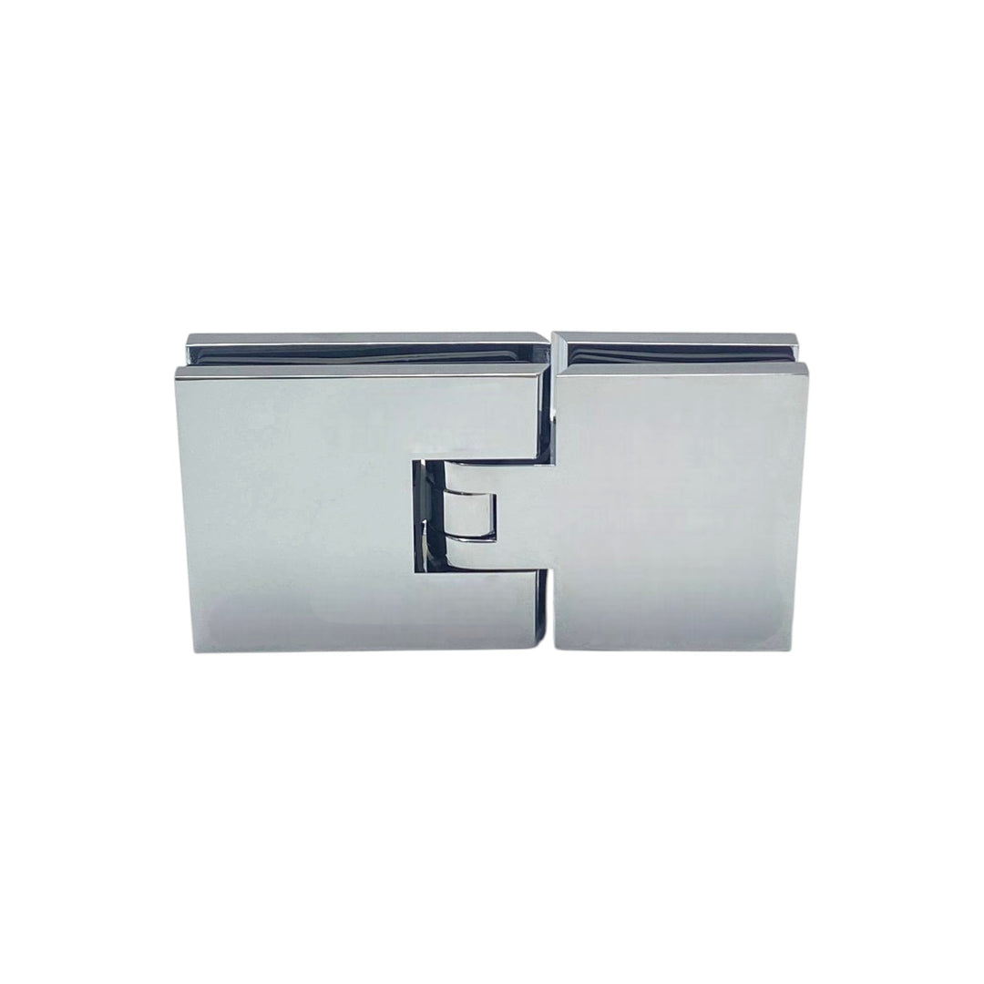 Shower Hinge Glass To Glass 180° Hinge with Cover Plate