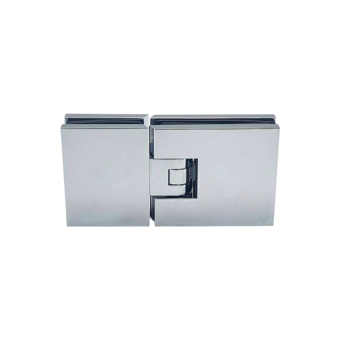 Shower Hinge Glass To Glass 180° Hinge with Cover Plate
