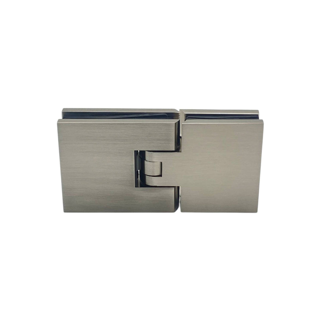 Shower Hinge Glass To Glass 180° Hinge with Cover Plate