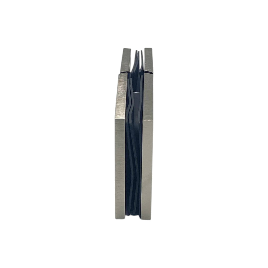 Shower Hinge Glass To Glass 180° Hinge with Cover Plate