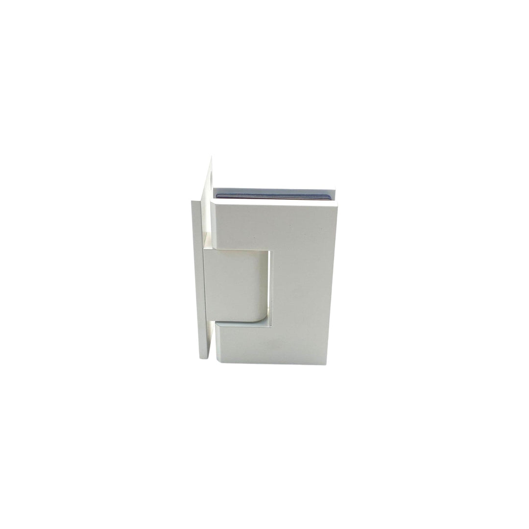 York Bevelled Offset Plate Wall To Glass 90° Shower Hinge