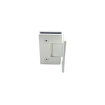 Load image into Gallery viewer, York Bevelled Offset Plate Wall To Glass 90° Shower Hinge
