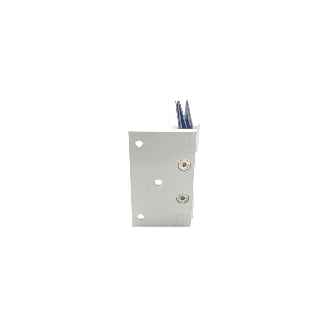 York Bevelled Offset Plate Wall To Glass 90° Shower Hinge