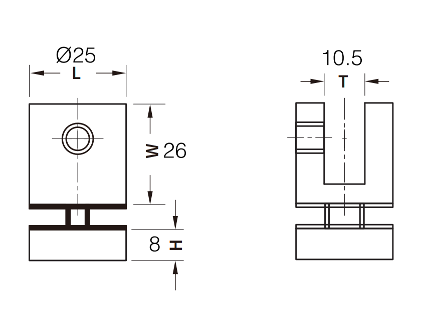Shelf Bracket (SS-605)