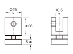 Load image into Gallery viewer, Shelf Bracket (SS-605)

