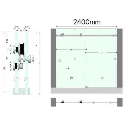 Sliding system