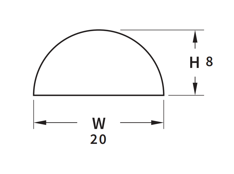 Shower door threshold
