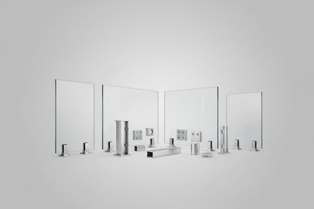 Premium glass fittings   no text
