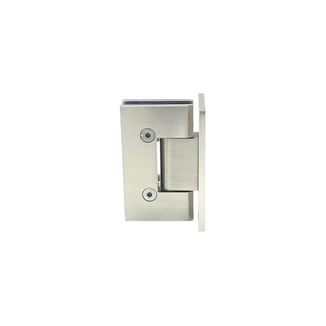 Valencia Heavy Duty Full Plate Wall To Glass 90° Shower Hinge