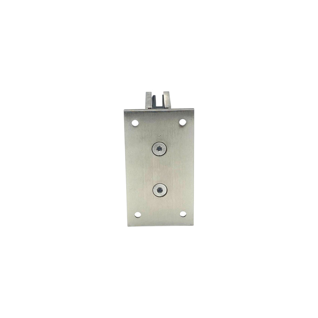 Valencia Heavy Duty Full Plate Wall To Glass 90° Shower Hinge