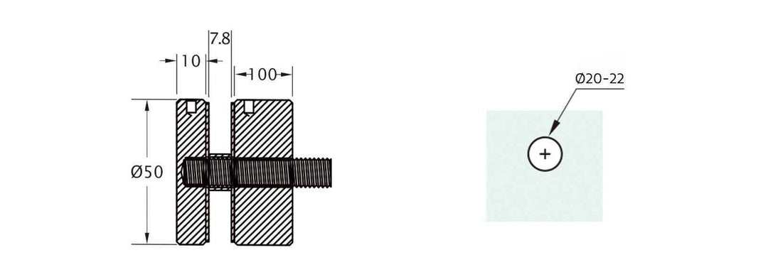 Glass Adaptor (AD-5100-316)