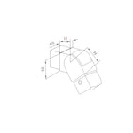 Load image into Gallery viewer, Adjustable Handrail Connector
