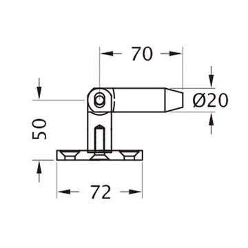 Wall Connector Canopy System - CNP-751-SNP