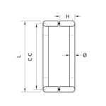 Load image into Gallery viewer, U Shaped 38mm Tube Door Handle
