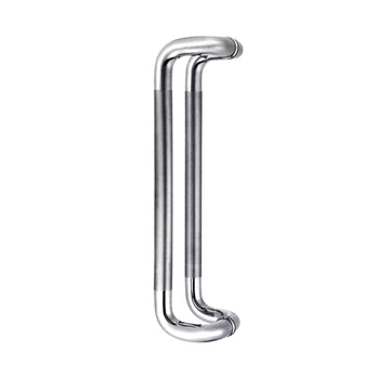 U Shaped Door Handle for Shopfront and Partition - PH1404-CP/SNP