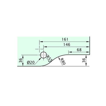 Door Patch - Lower Corner - PF450-SNP