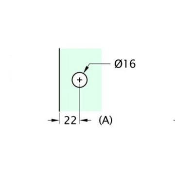 Glass to Glass 90⁰ - SB-311B-CP