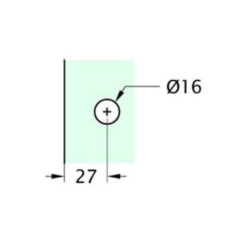 Glass to Glass 135⁰ - SB-312B-CP