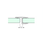 Load image into Gallery viewer, Shower Seal with Hard Leg &amp; Lip
