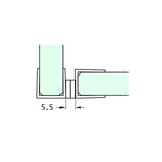 Load image into Gallery viewer, 90° Magnetic Shower Seal
