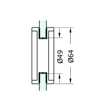 Sliding Handel - SLH-1202-SNP